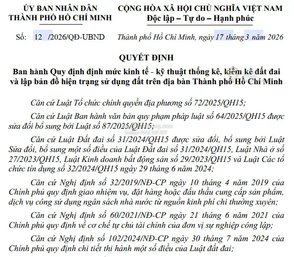 Quản Lý Đất Đai Hiện Đại Tại TP.HCM: Bước Tiến Quan Trọng Trong Cải Cách Thị Trường Bất Động Sản