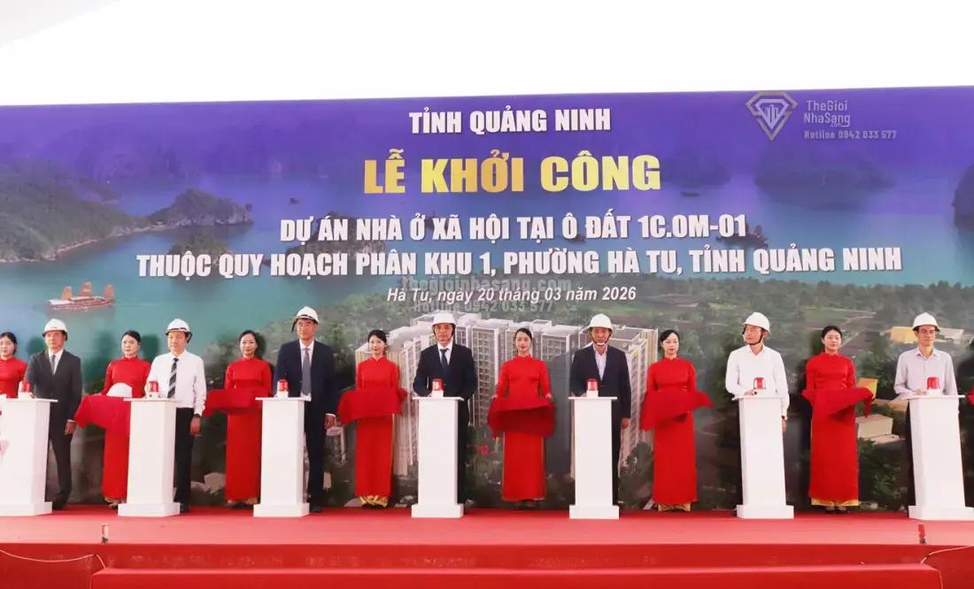 Quảng Ninh Khởi Công Dự Án Nhà Ở Xã Hội Hơn 600 Căn Hộ Phục Vụ Gần 1.500 Người