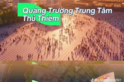 Quảng Trường Thủ Thiêm: Siêu Dự Án Định Hình Trung Tâm Đô Thị Sáng Tạo và Đầu Tư Bất Động Sản Cao Cấp