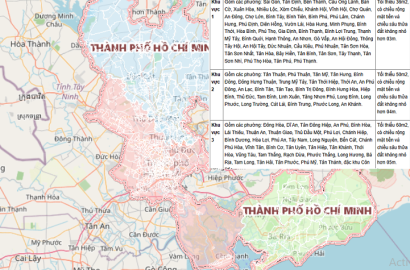 Quy định tách thửa đất TP.HCM 2026: Phân vùng 5 khu vực, diện tích tối thiểu 36m² và tác động đến thị trường bất động sản