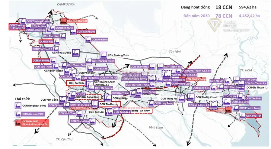 Quy hoạch 78 Cụm Công nghiệp Đồng Tháp đến 2030: Cơ hội đầu tư và phát triển bền vững