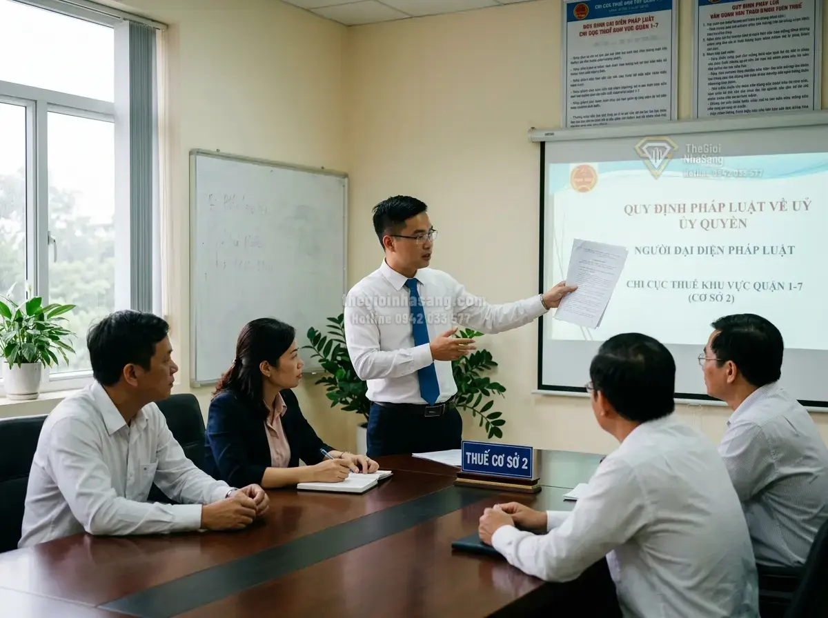 Quyền ủy quyền trong thủ tục thuế doanh nghiệp và ảnh hưởng đến thị trường bất động sản Việt Nam