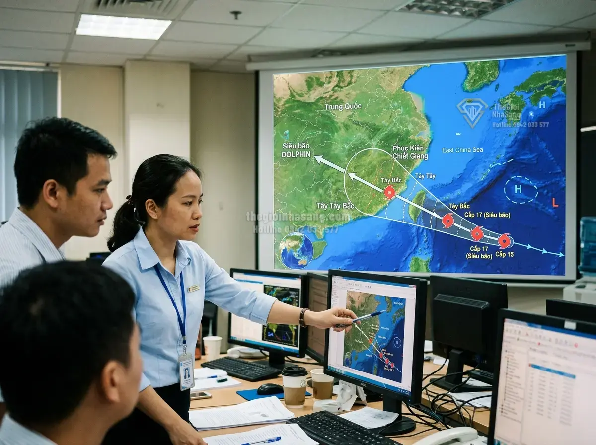 Siêu bão Dolphin và tác động tiềm ẩn đến thị trường bất động sản ven biển Việt Nam