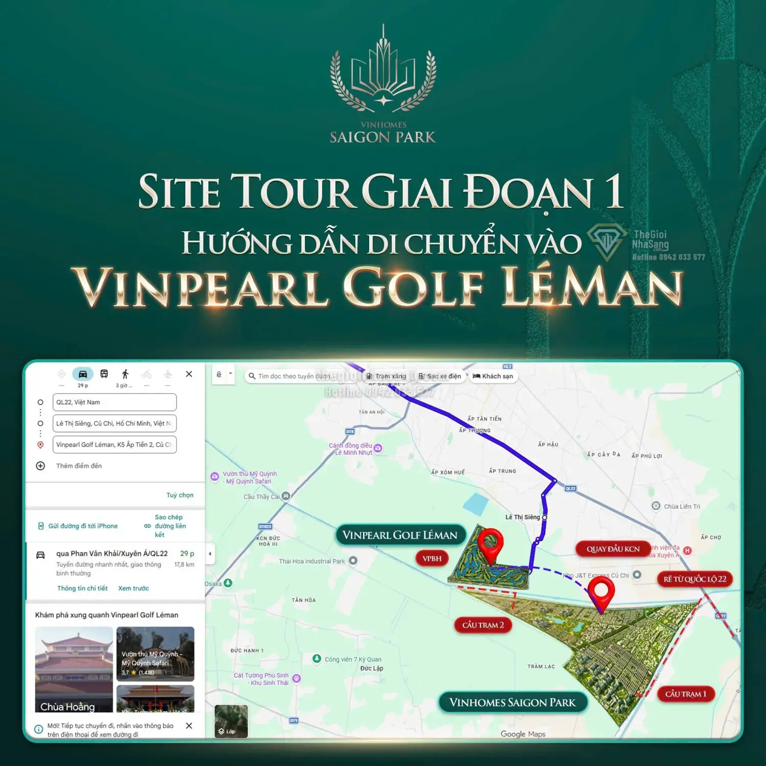 Site Tour Vinpearl Golf Léman: Cơ hội trải nghiệm thực tế và tác động đến thị trường bất động sản cao cấp