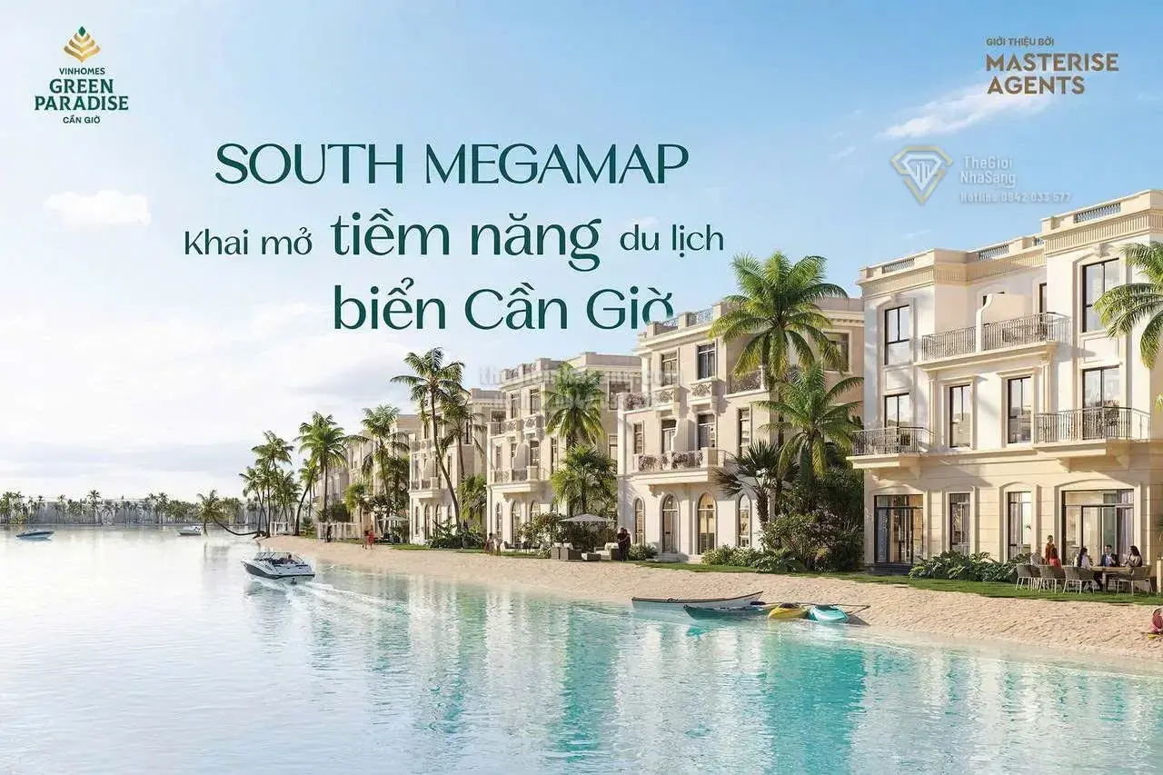 South Megamap và Tiềm Năng Bứt Phá Du Lịch Biển Cần Giờ Trong Kỷ Nguyên Hạ Tầng Thông Minh