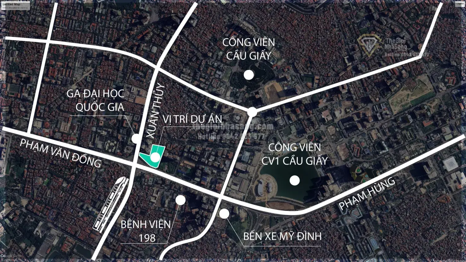 Sun Feliza Suites: Dự án căn hộ cao cấp tại Cầu Giấy bừng sáng sau nhiều năm bỏ hoang