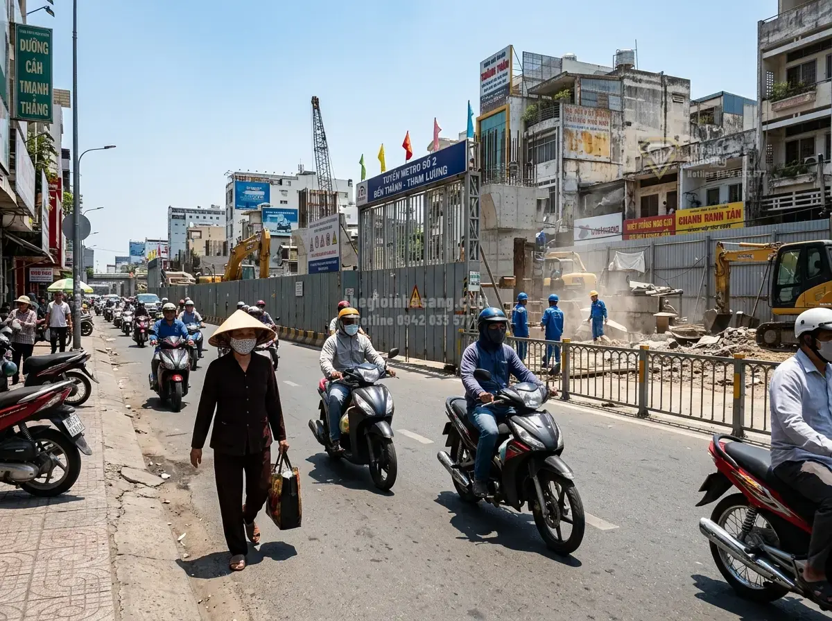 Tác Động Của Dự Án Metro Số 2 Đến Môi Trường Và Thị Trường Bất Động Sản TP.HCM