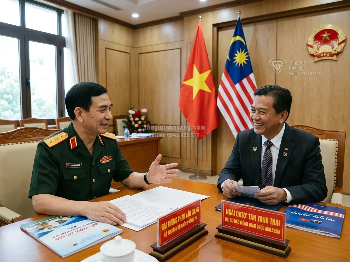Tăng cường hợp tác quốc phòng Việt Nam - Malaysia: Tác động và cơ hội cho thị trường bất động sản cao cấp tại các đô thị trọng điểm