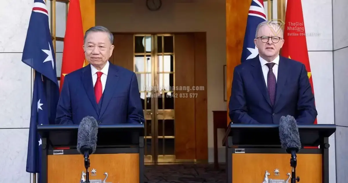 Tăng Cường Quan Hệ Việt Nam - Australia: Cơ Hội Mới Cho Thị Trường Bất Động Sản và Đầu Tư Hạ Tầng 2026