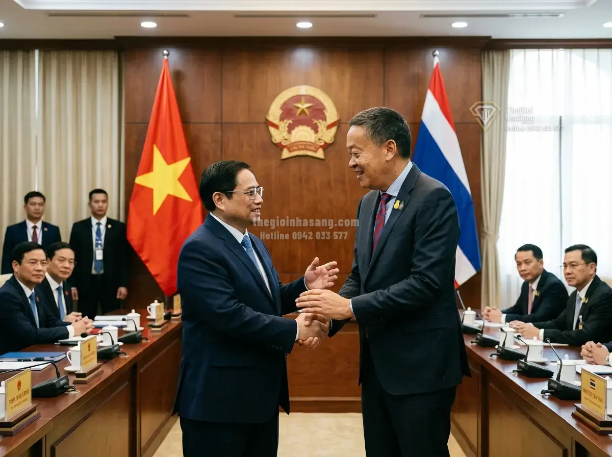 Tăng Cường Quan Hệ Việt Nam - Thái Lan: Cơ Hội Mới Cho Thị Trường Bất Động Sản Và Đầu Tư Hạ Tầng