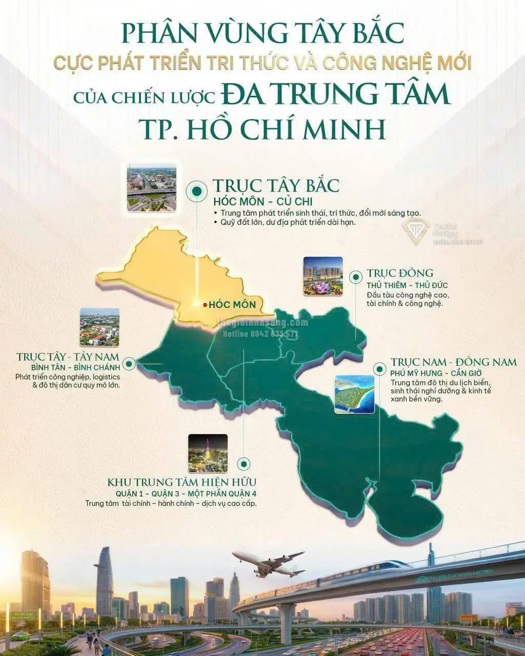 Tây Bắc TP.HCM: Cực Phát Triển Mới Trong Bức Tranh Đô Thị Đa Cực và Cơ Hội Đầu Tư Bất Động Sản 2026