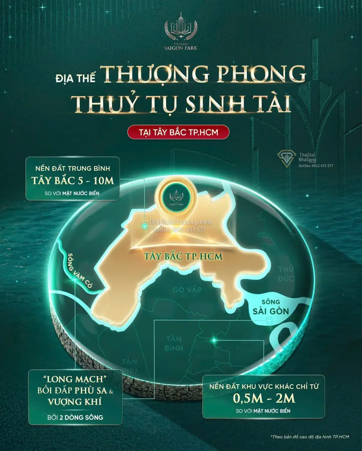 Tây Bắc TP.HCM: Cực Tăng Trưởng Mới Với Địa Thế Vững Chắc và Hạ Tầng Đột Phá