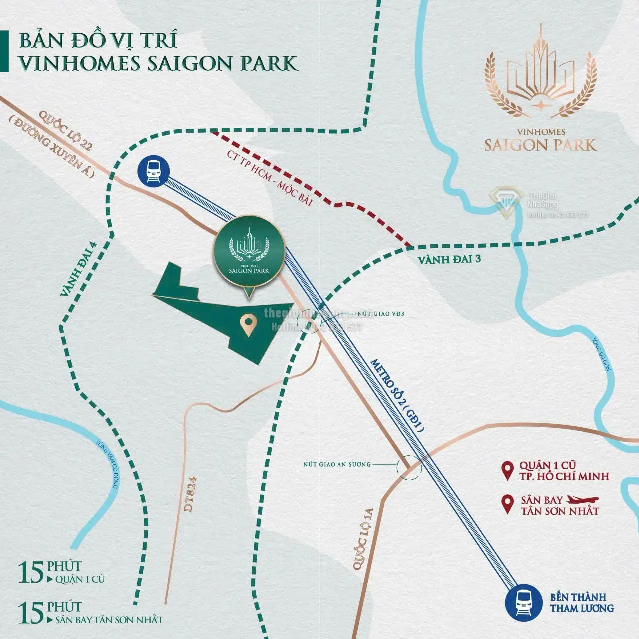 Tây Bắc TP.HCM: Đòn Bẩy Hạ Tầng Siêu Khủng Mở Ra Cơ Hội Vàng Cho Thị Trường Bất Động Sản Cao Cấp