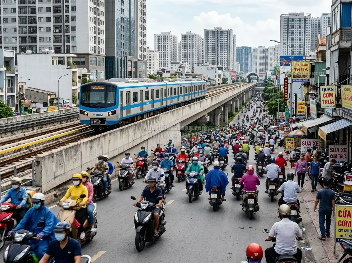 Tây Bắc TP.HCM: Tâm Điểm Hạ Tầng Quốc Gia Mở Lối Cho Bất Động Sản Siêu Đô Thị Vinhomes Sài Gòn Park