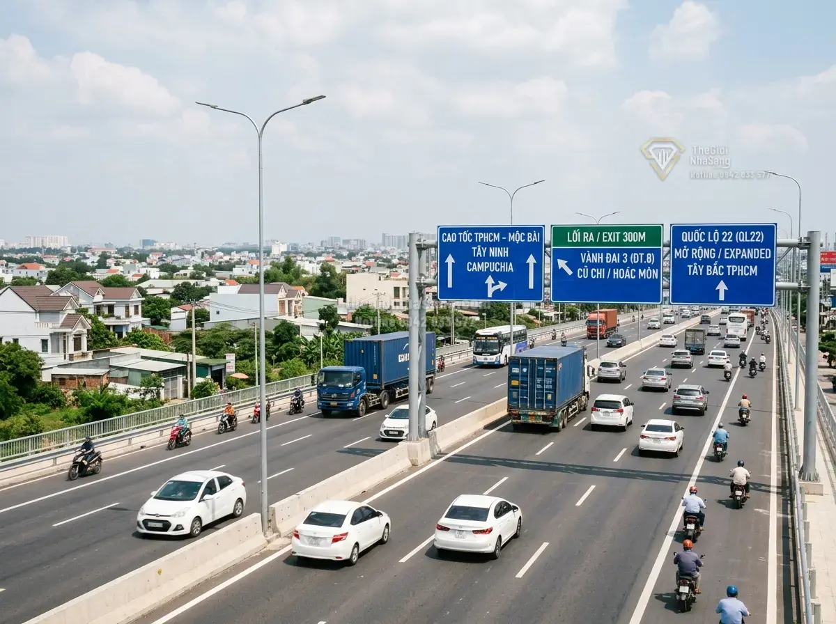 Tây Bắc TP.HCM: Thời Điểm Vàng Cho Bứt Phá Bất Động Sản Nhờ Hạ Tầng Đột Phá