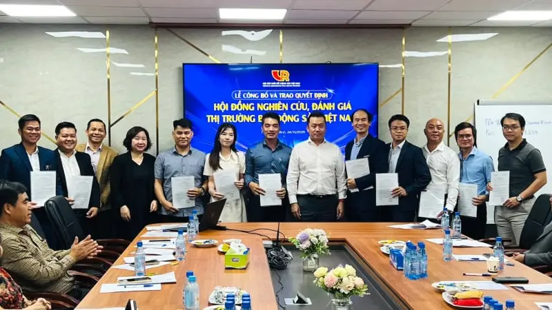 Kiện toàn ban lãnh đạo Hội Môi giới bất động sản Việt Nam khu vực miền Nam