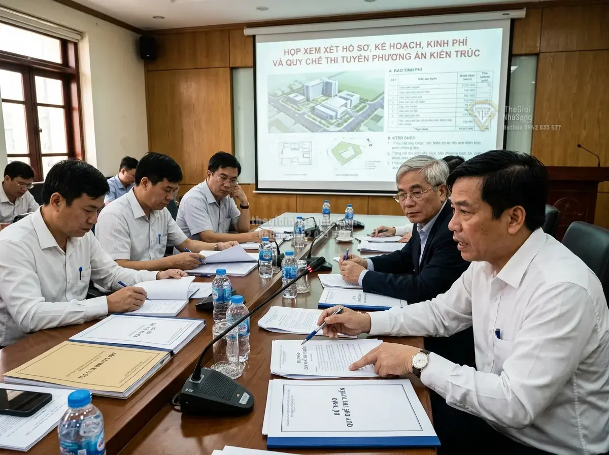 Thẩm Quyền Duyệt Kế Hoạch và Kinh Phí Thi Tuyển Phương Án Kiến Trúc: Tác Động Đến Thị Trường Bất Động Sản Cao Cấp Việt Nam
