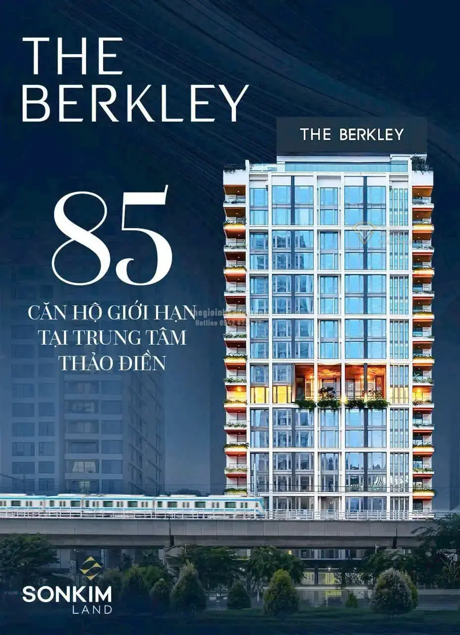 The Berkley Thảo Điền: Cơ hội đầu tư căn hộ cao cấp với chính sách thanh toán linh hoạt tại Quận 2