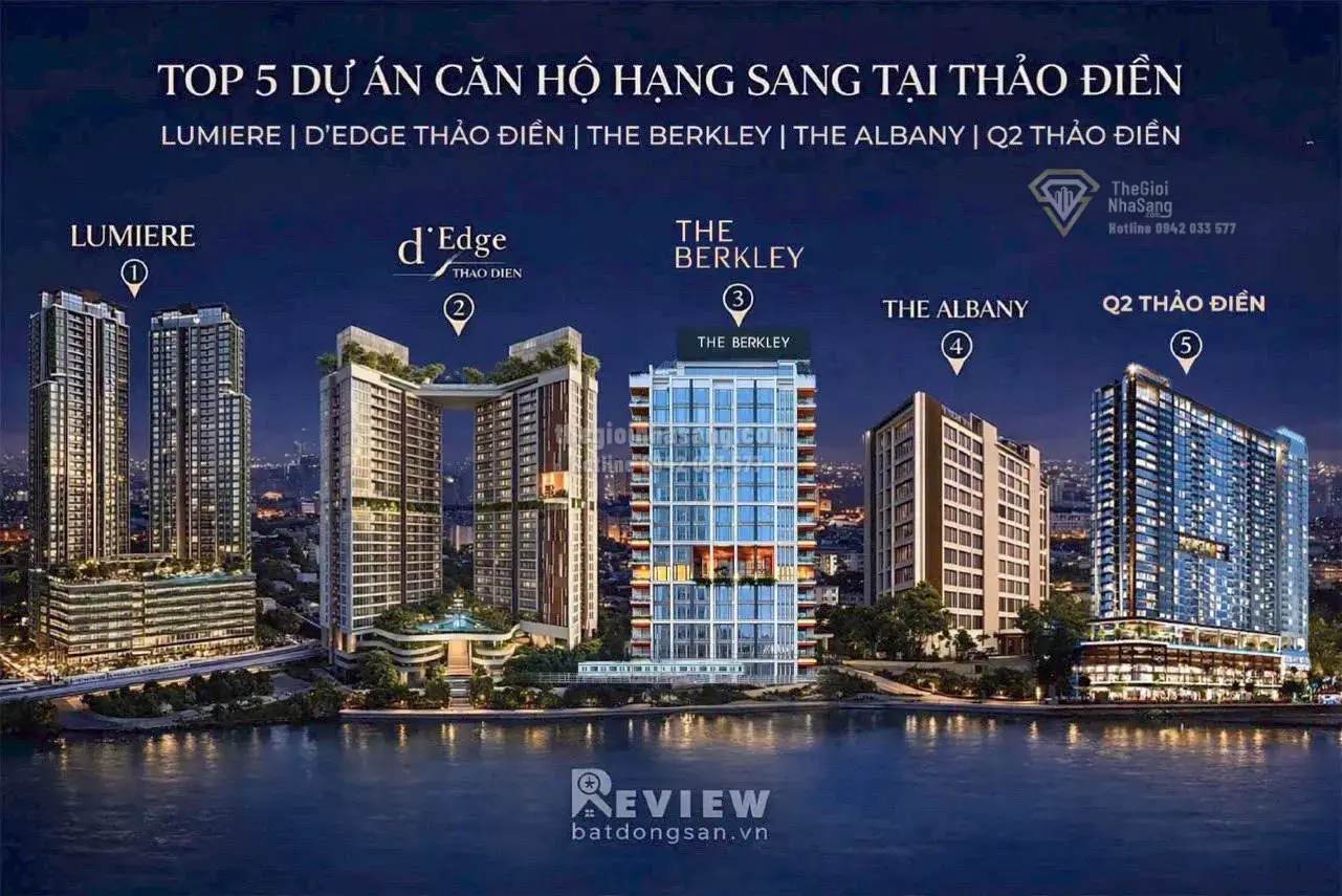 The Berkley Thảo Điền: Định Nghĩa Lại Tiêu Chuẩn Sống Cao Cấp Tại Trung Tâm Quận 2