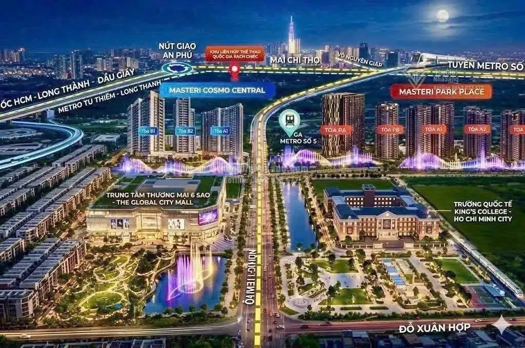The Global City và Cuộc Đua Hạ Tầng: Cơ Hội Vàng Cho Nhà Đầu Tư Bất Động Sản Khu Đông TP.HCM
