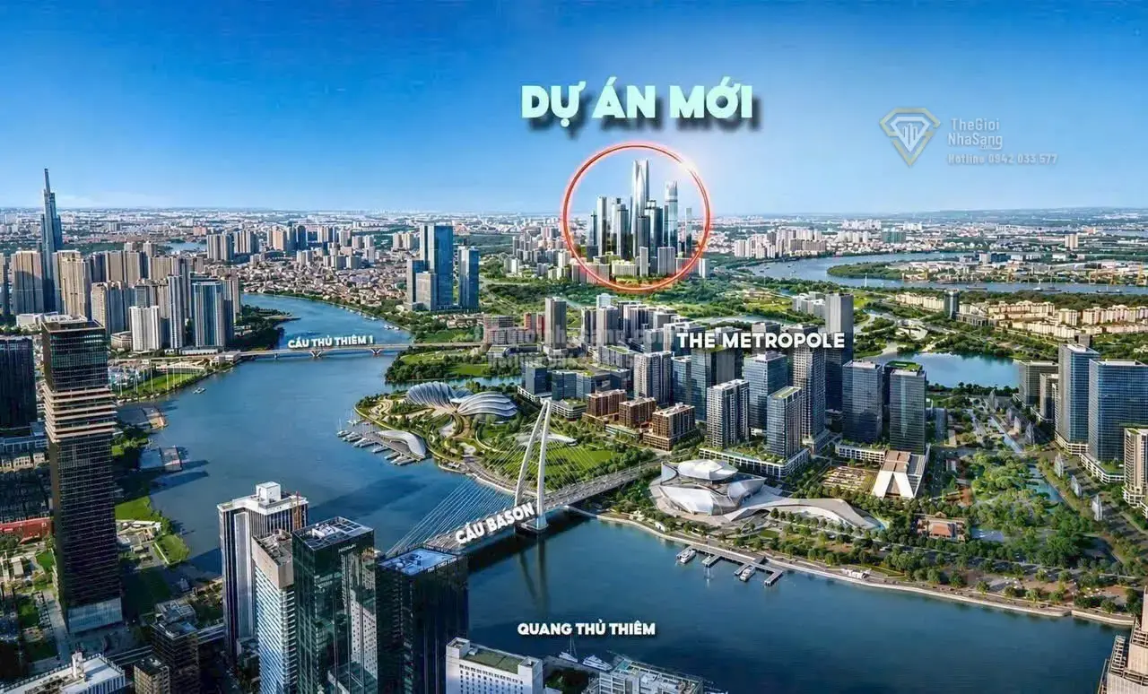 The Metropolis Thủ Thiêm: Biểu Tượng Mới Của Đô Thị Thông Minh Và Hạ Tầng Vàng Tại TP.HCM