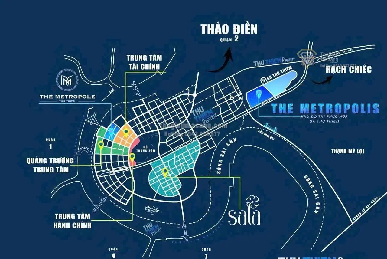 The Metropolis Thủ Thiêm: Tâm Điểm Giao Thương Quốc Tế và Cơ Hội Đầu Tư Bất Động Sản Cao Cấp