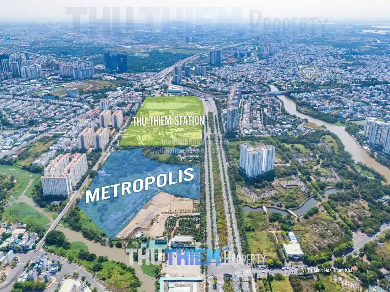 The Metropolis và Vị Thế Vàng tại Trung Tâm Giao Thông Thủ Thiêm: Cơ Hội Vàng Cho Bất Động Sản Cao Cấp