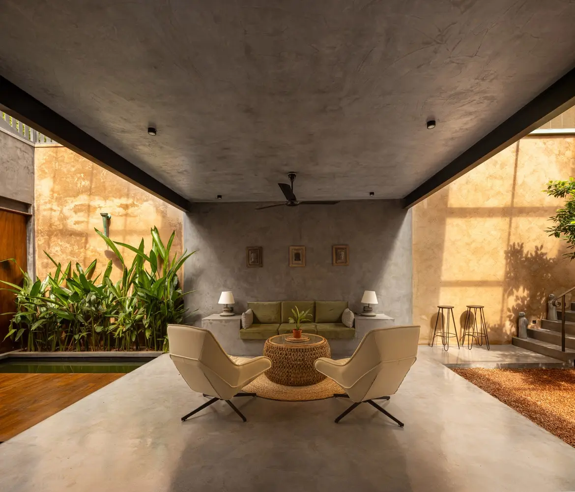 Thiết kế nhà 220 m2 hòa quyện cây xanh và không gian mở tại Malabe, Sri Lanka