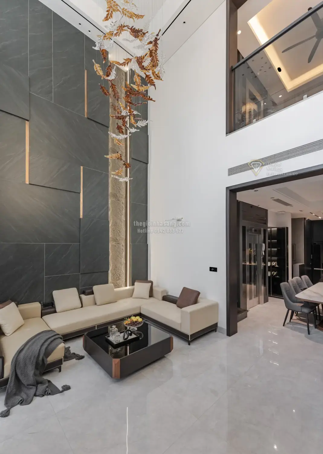 Thiết Kế Nhà Phố 3 Tầng Hiện Đại Tại Hà Nội: Cân Bằng Giữa Riêng Tư Và Ánh Sáng Tự Nhiên