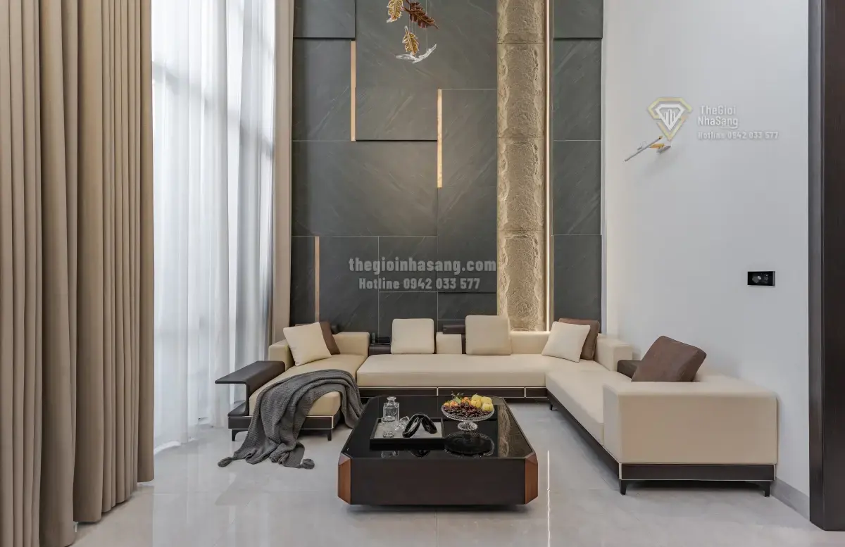 Thiết Kế Nhà Phố 3 Tầng Hiện Đại Tại Hà Nội: Cân Bằng Giữa Riêng Tư Và Ánh Sáng Tự Nhiên