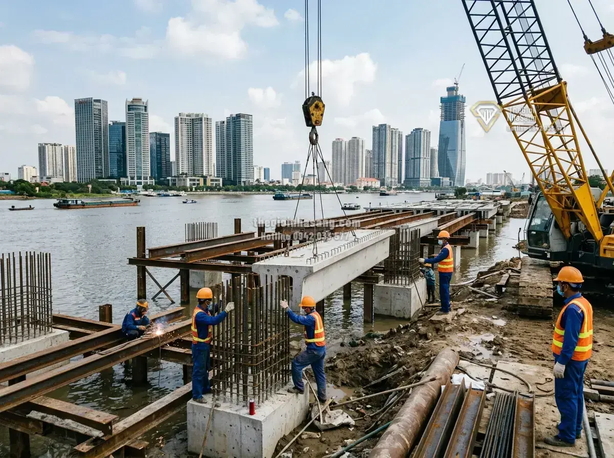 Thủ Thiêm 2026: Cú Hích Hạ Tầng và Chiến Lược Vận Hành Định Hình Trung Tâm Tài Chính Mới của TP Hồ Chí Minh