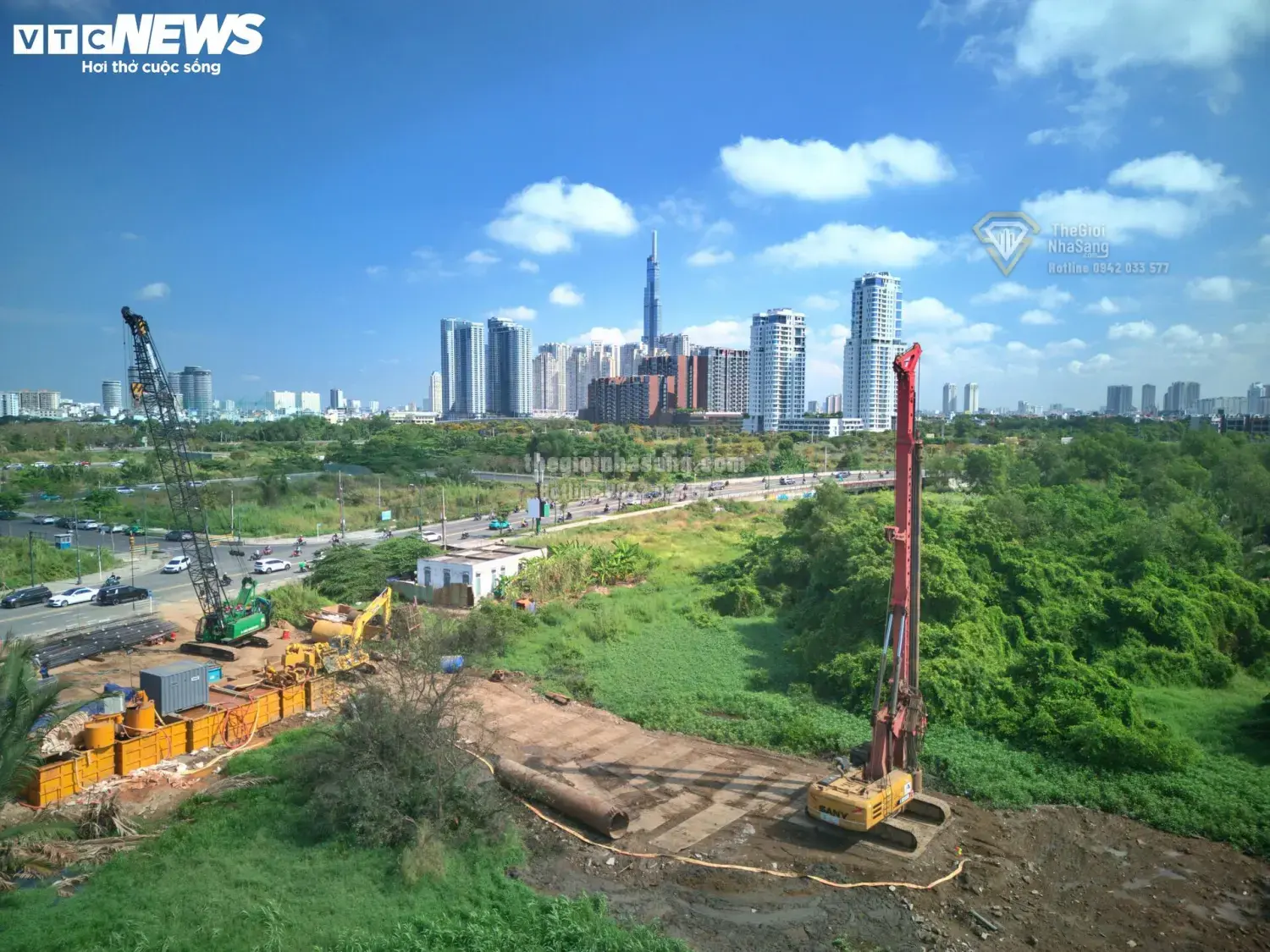 Thủ Thiêm chuyển mình mạnh mẽ với loạt dự án hạ tầng trọng điểm định hình đô thị tài chính hiện đại