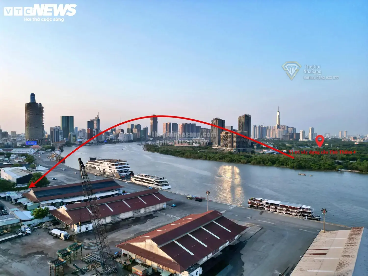 Thủ Thiêm chuyển mình mạnh mẽ với loạt dự án hạ tầng trọng điểm định hình đô thị tài chính hiện đại