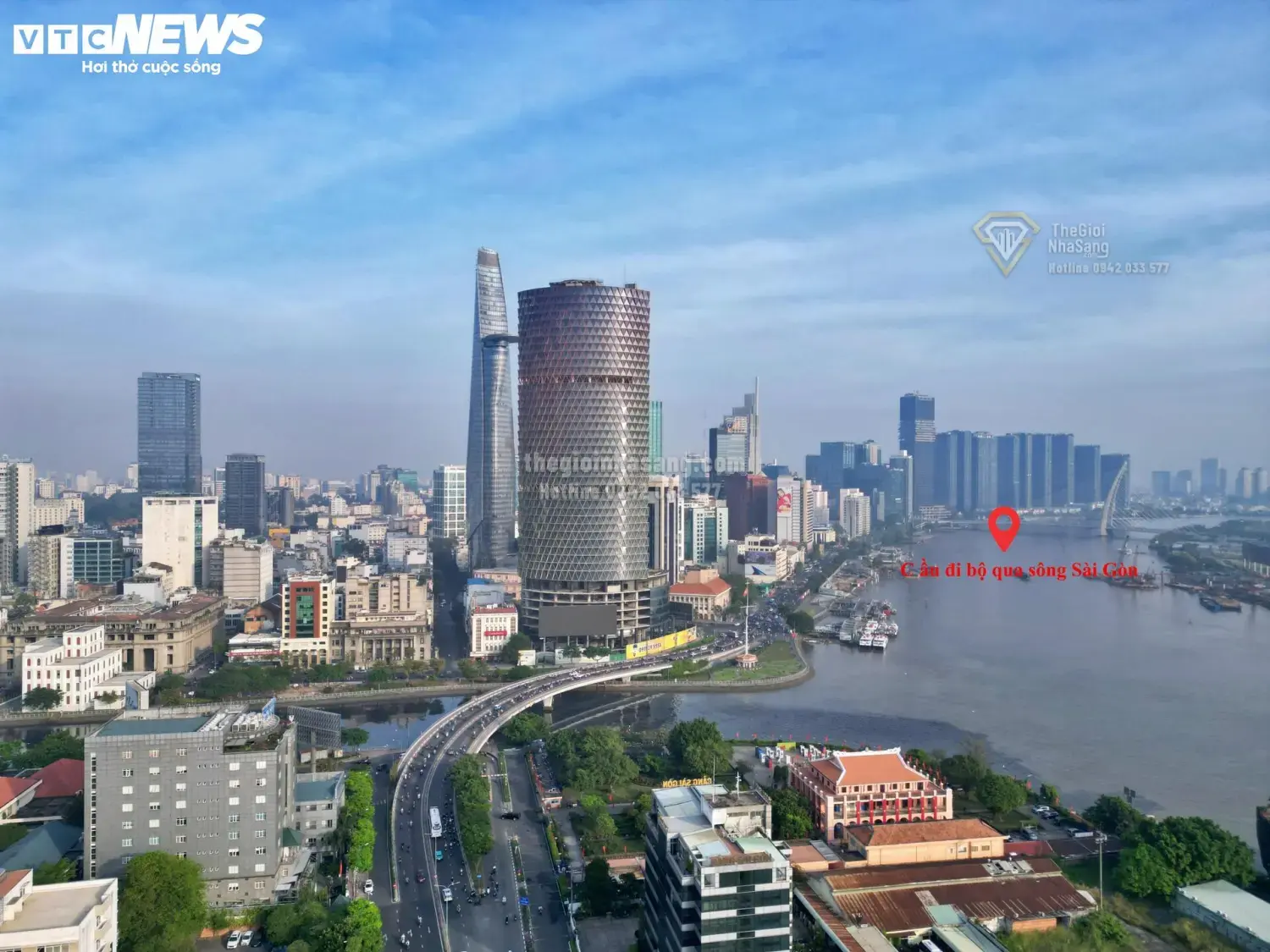 Thủ Thiêm chuyển mình mạnh mẽ với loạt dự án hạ tầng trọng điểm định hình đô thị tài chính hiện đại