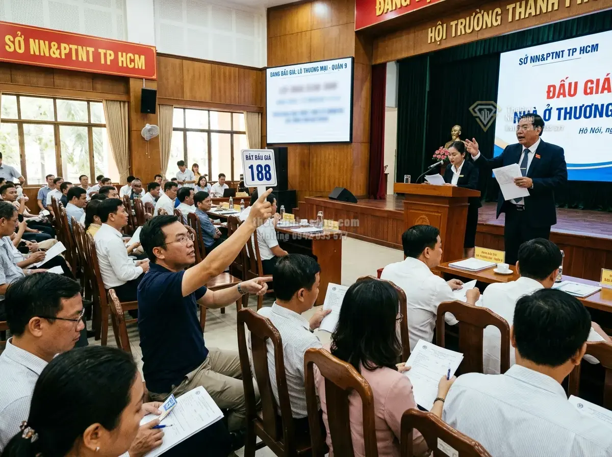 Thủ Thiêm đấu giá gần 3.800 căn hộ thương mại: Cơ hội và thách thức cho thị trường bất động sản TP.HCM