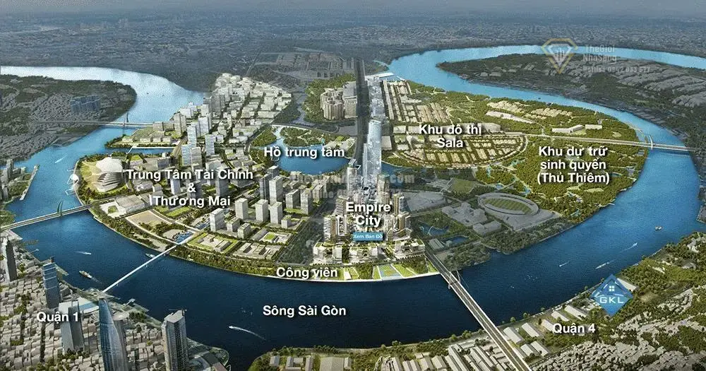 Thủ Thiêm – Trung tâm đô thị tài chính mới của TP.HCM với tầm nhìn phát triển đến năm 2060