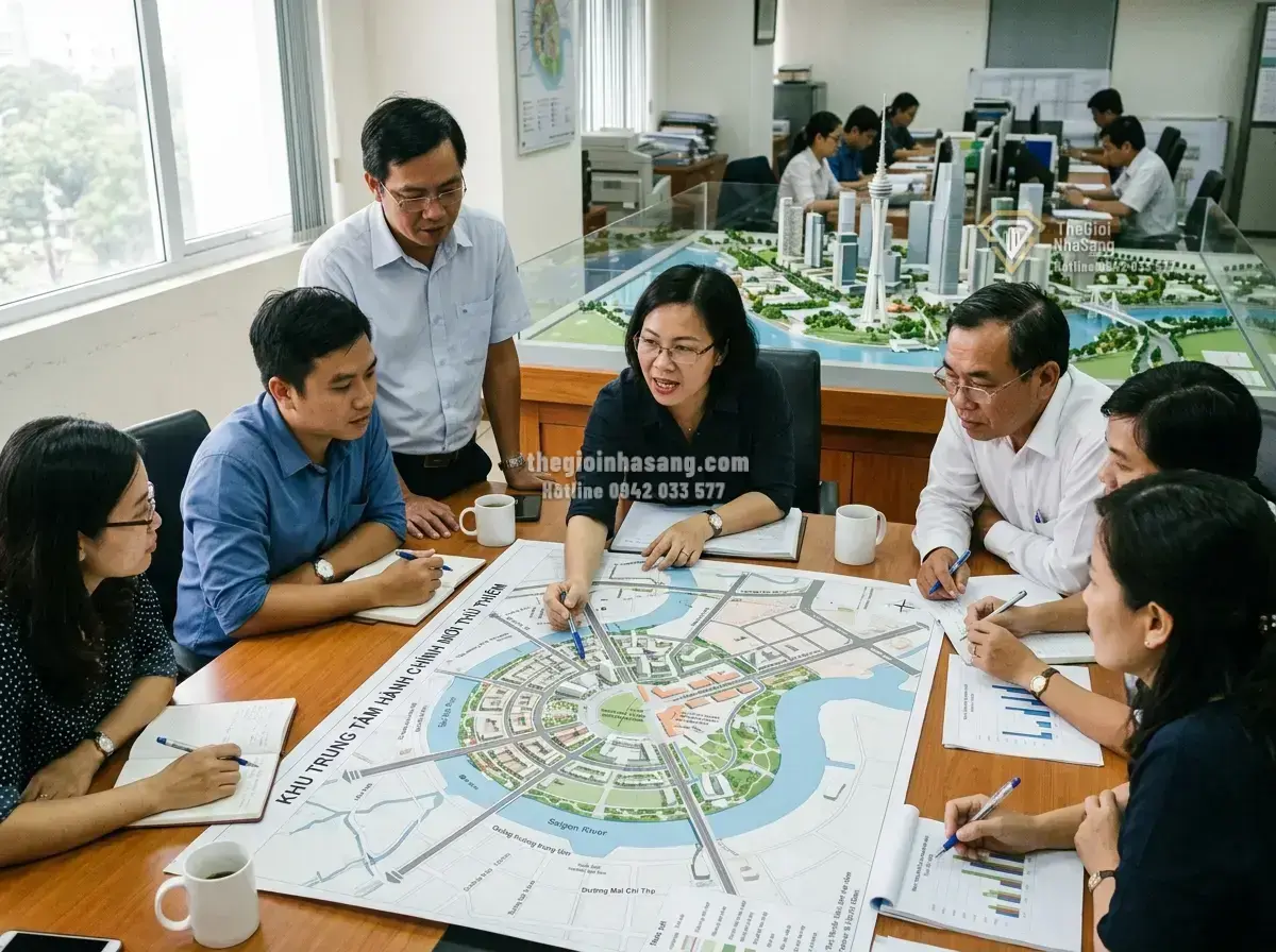 Thủ Thiêm – Trung Tâm Hành Chính Mới Định Hình Tương Lai Siêu Đô Thị 14 Triệu Dân
