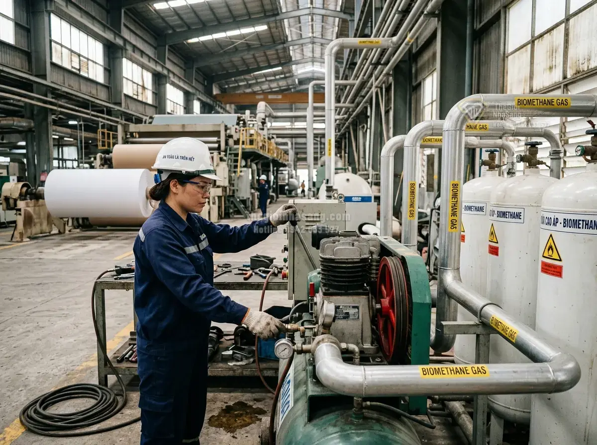 Thủ tục môi trường đối với dự án thu gom và nâng cấp khí biogas: Cơ hội và thách thức cho thị trường bất động sản công nghiệp xanh tại Việt Nam