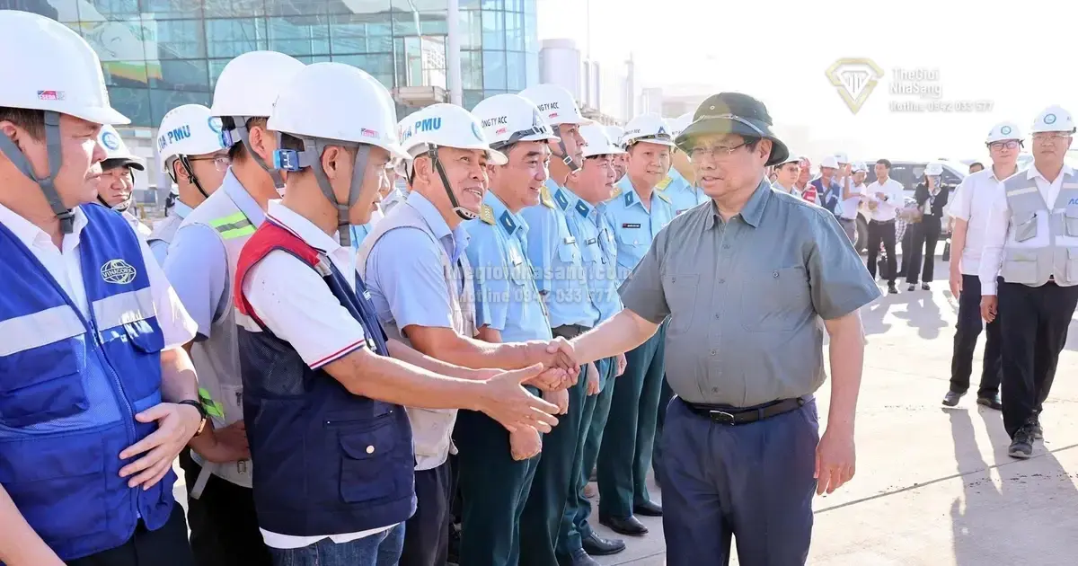 Thủ tướng Phạm Minh Chính nhấn mạnh không đánh đổi chất lượng lấy tiến độ tại dự án sân bay Long Thành