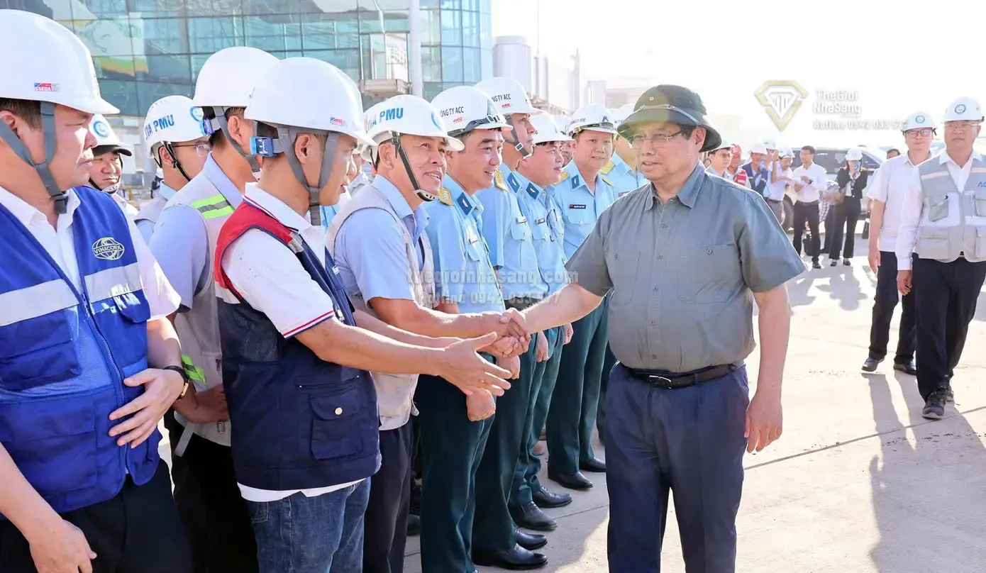 Thủ tướng Phạm Minh Chính nhấn mạnh không đánh đổi chất lượng lấy tiến độ tại dự án sân bay Long Thành