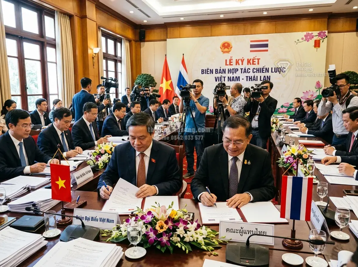 Thủ tướng Thái Lan Anutin Charnvirakul thăm chính thức Việt Nam: Cơ hội mới cho thị trường bất động sản và hợp tác kinh tế bền vững