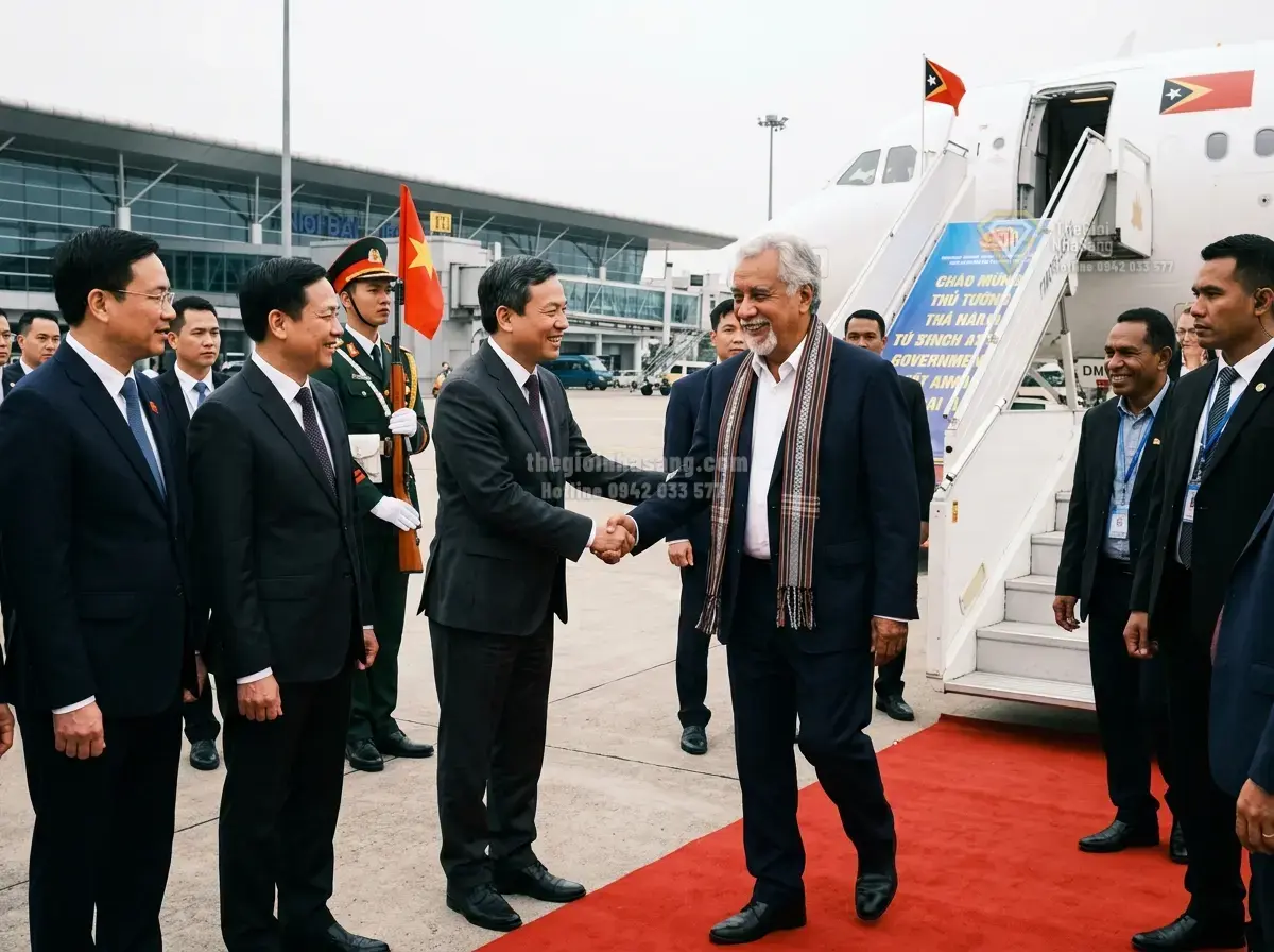 Thủ tướng Timor-Leste thăm chính thức Việt Nam: Cơ hội mới cho hợp tác kinh tế và phát triển hạ tầng khu công nghiệp