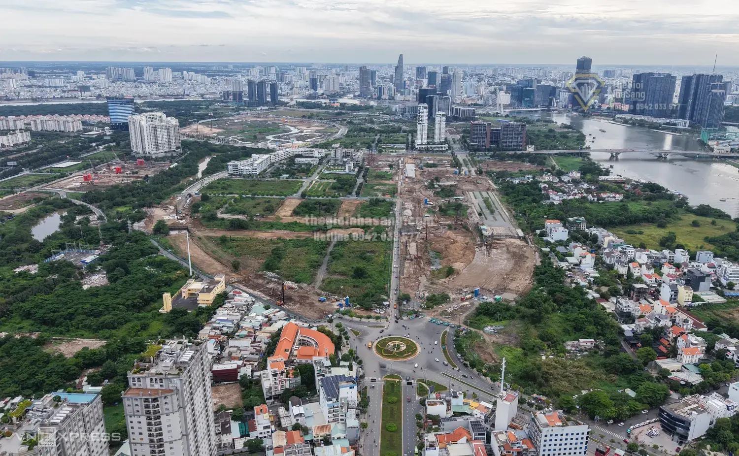 Thúc đẩy phát triển Thủ Thiêm: 4 tuyến đường huyết mạch gần 12 km sắp hoàn thành, mở ra cơ hội đầu tư bất động sản cao cấp