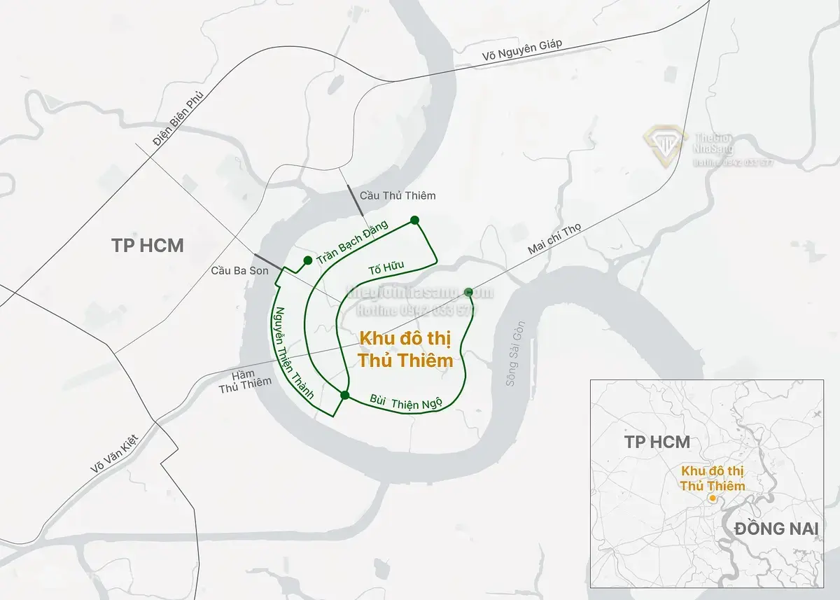 Thúc đẩy phát triển Thủ Thiêm: 4 tuyến đường huyết mạch gần 12 km sắp hoàn thành, mở ra cơ hội đầu tư bất động sản cao cấp