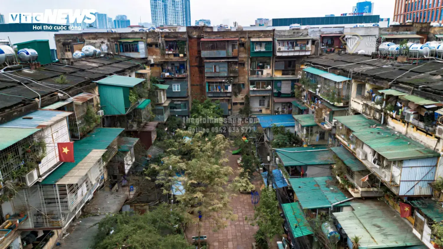 Thực trạng xuống cấp và tiềm năng cải tạo các khu tập thể ‘đất vàng’ tại Hà Nội