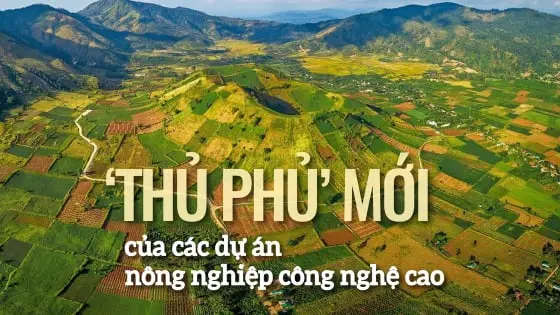 'Thủ phủ' mới của các dự án nông nghiệp công nghệ cao