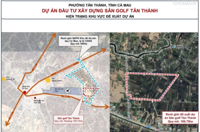 Tiềm năng và tác động của dự án sân golf 1.800 tỷ đồng tại Cà Mau