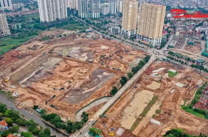 Tiến Độ Hồ Điều Hòa Mễ Trì – Đồng Bông 2: Giải Pháp Chống Ngập Hiệu Quả Cho Phía Tây Hà Nội