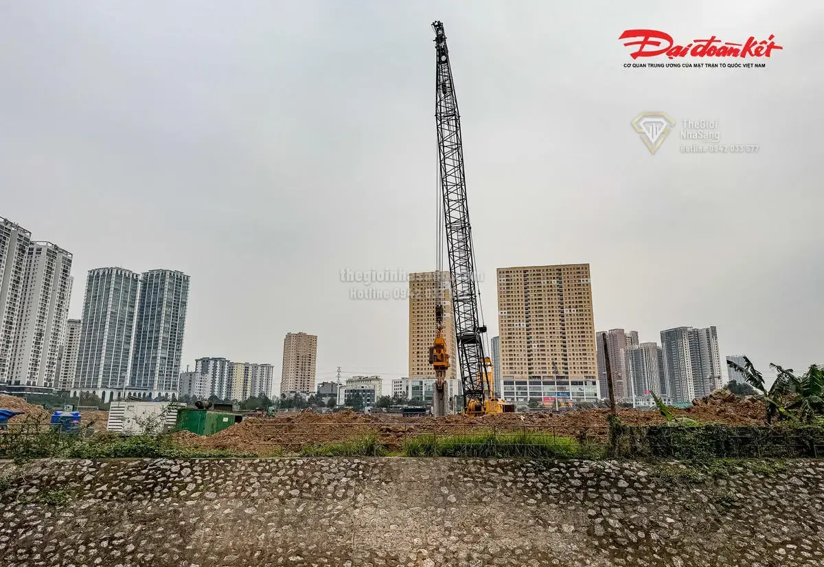 Tiến Độ Hồ Điều Hòa Mễ Trì – Đồng Bông 2: Giải Pháp Chống Ngập Hiệu Quả Cho Phía Tây Hà Nội