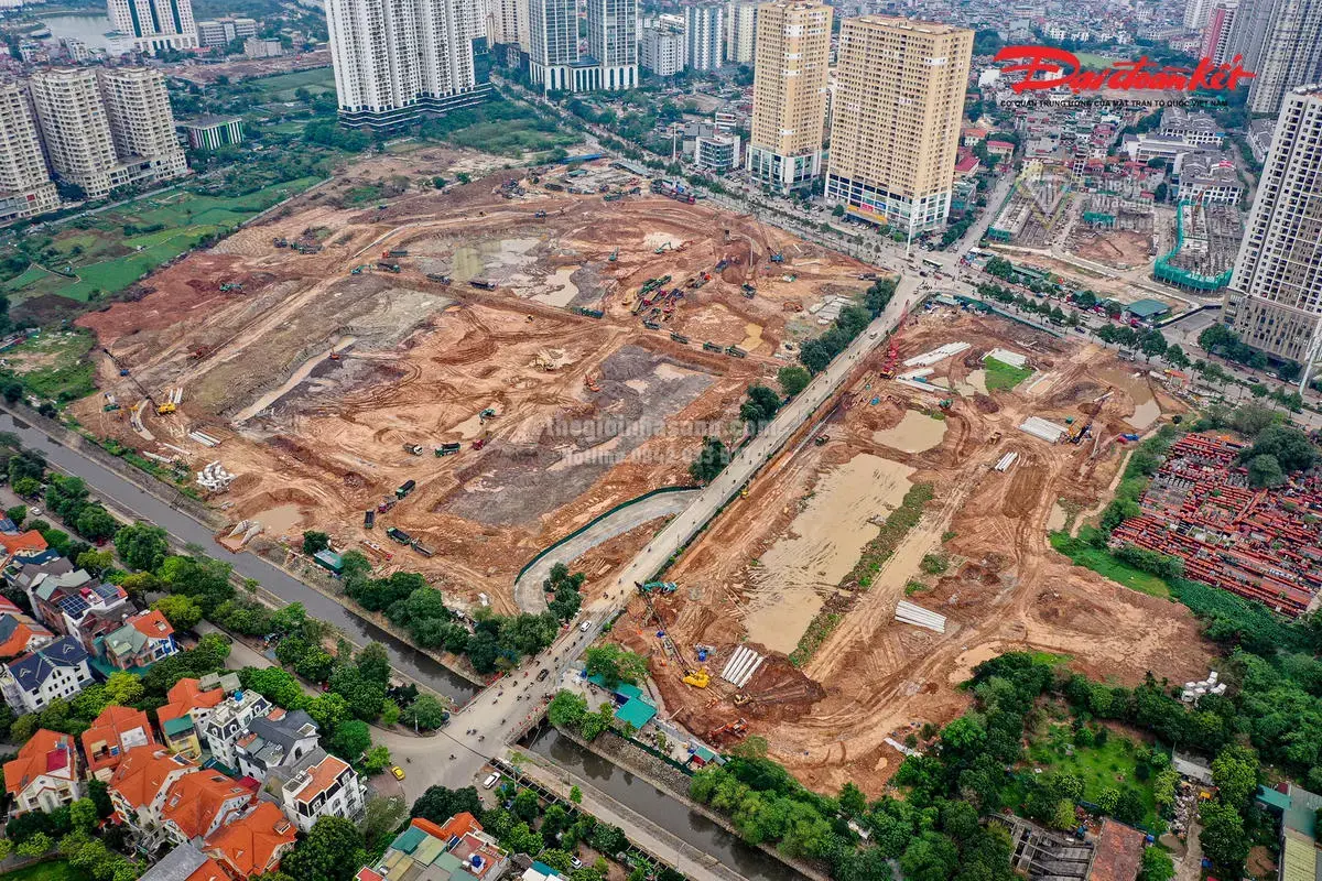 Tiến Độ Hồ Điều Hòa Mễ Trì – Đồng Bông 2: Giải Pháp Chống Ngập Hiệu Quả Cho Phía Tây Hà Nội